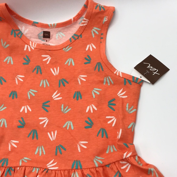 Tea collection girls size 8 tank dress - Picture 2 of 5